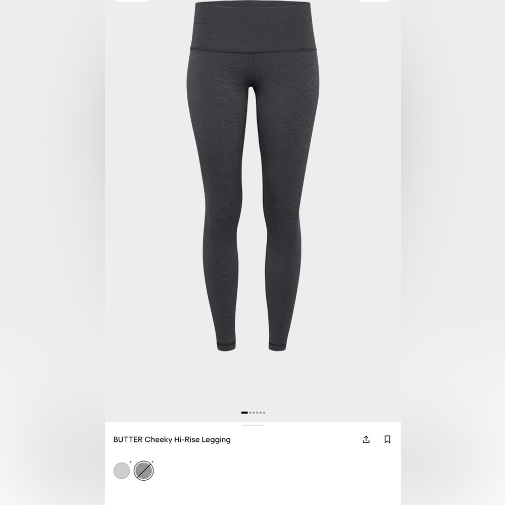 NWOT Aritzia BUTTER Cheeky Hi-Rise Leggings